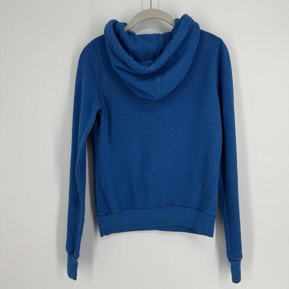 Hollister hoodie womens small S blue laguna beach y2k pullover sweatshirt - Picture 5 of 5